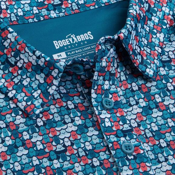 Bogey Bros Golf Co - Eyes Up Here - The 305 - Polo - Picture 3 of 7